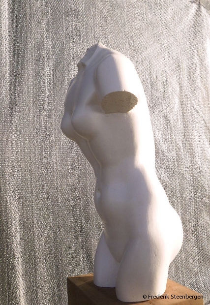 Untitled    54cm Tall   *     plaster (bronze model) -   2015